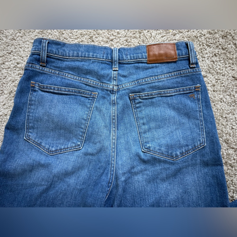 Madewell Slim wide leg crop jeans - Picture 3 of 4